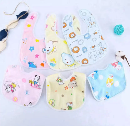 Baby Bibs Fancy Pack of 3 Baby Waterproof Bibs with Plastic Sheet Baby Velvet Soft Bibs with Plastic Sheet Water resistant Velvet Baby Bib Baby Apron