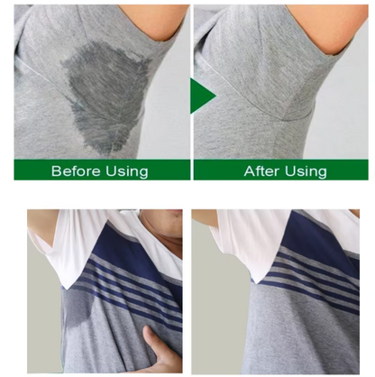 Washable & Reuseable Underarm Sweat Absorbing Pads No Smell No Stain