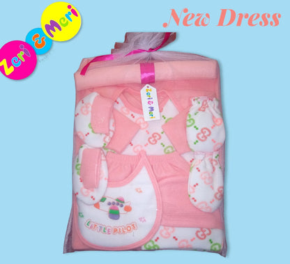 NEWBORN BABY SUMMER & WINTER  CLOTHES 0-3 MONTH 7 PIECE SET