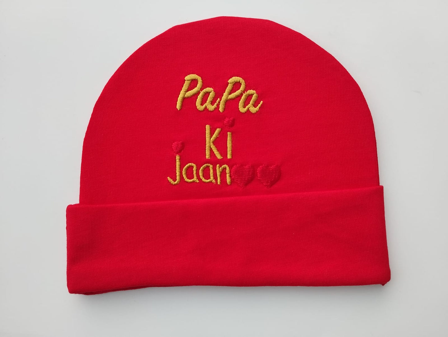 Newborn Baby Toddler Cap 0-6 Month Mama ki jan & MASHALLAH CAP