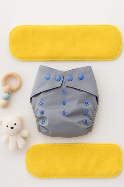Cloth Diaper Soft Baby Diaper  Washable, Adjustable for 0-7year