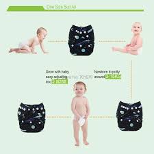 Cloth Diaper Soft Baby Diaper  Washable, Adjustable for 0-7year