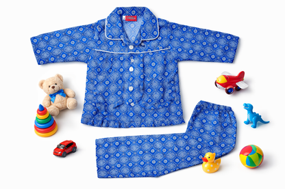 2 Pcs Pack Premium Kids All-Season Night Suit | Boys & Girls (3 Months – 12 Years)