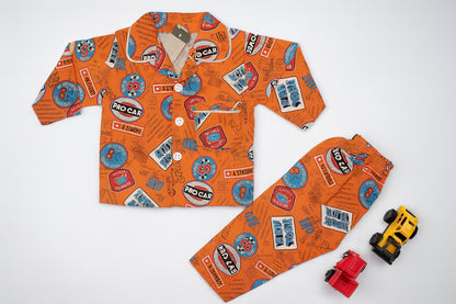 2 Pcs Pack Premium Kids All-Season Night Suit | Boys & Girls (3 Months – 12 Years)